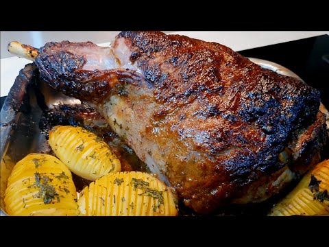 How to make Perfect Roast Lamb Leg :: Sweet Twist on the Classic Roast Lamb with Honey and Nuts