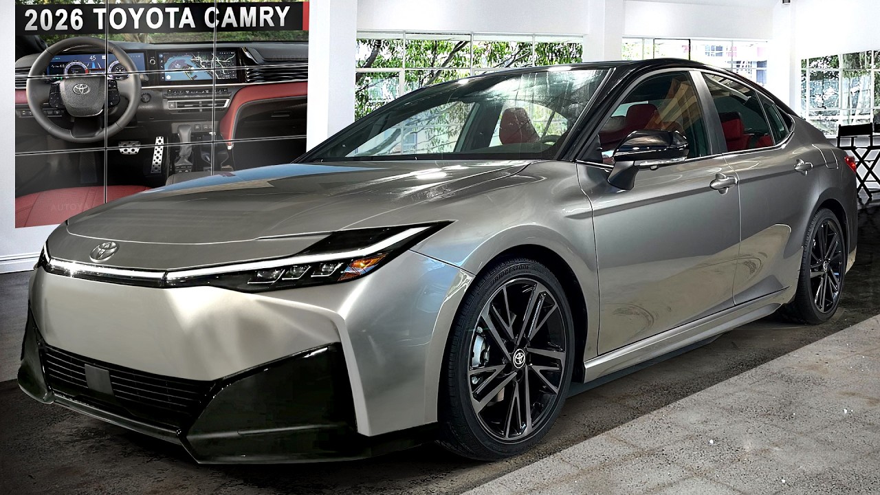 2026 Toyota Camry Facelift Surfaces In CGI Land Real Thing Probably 