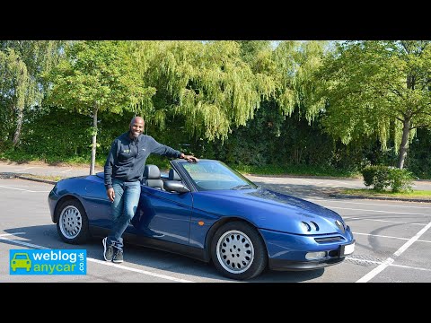 Alfa Romeo Spider 2.0 litre Twin Spark and why its fun to drive.