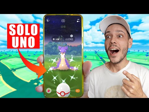 Hai solo UNA possibilità di ottenere questo Pokémon shiny