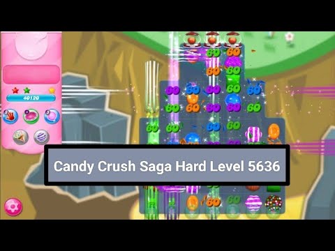 Candy Crush Saga Level 5633 || Hard Level