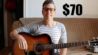Video thumbnail for Rogue RA-090 Acoustic Guitar Review and Demo - Read Description, only lasted one year by Demonic Sweaters