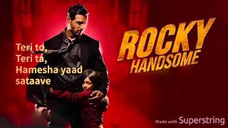 Rock Tha Party - Rocky Handsome(Audio+Lyrics)