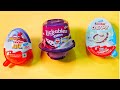 Kinder Joy Spider Man Vs Lickeables Oreo Vs Kinder Creamy ASMR Unboxing Taste Test