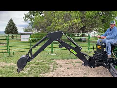 Kelley B851 3 pt Backhoe attachment