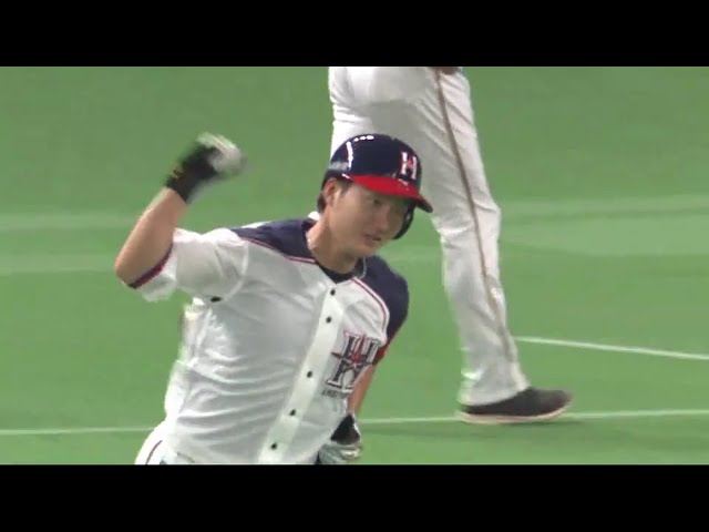 【3回裏】直球に絞った!! ファイターズ・渡邉2打席連続の第2号ホームランで勝ち越し!! 2018/7/20 F-H