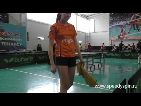 Russian Junior Table Tennis Championship 2016. Girls2 . FHD.