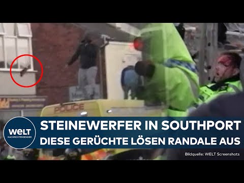 KINDER-KILLER von SOUTHPORT: Eskalation durch Gerüchte! Randalierer greifen Moschee und Polizei an