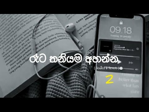 රෑට තනියම ඉද්දි අහන්න slowed+reverb songs @mmcmusic2