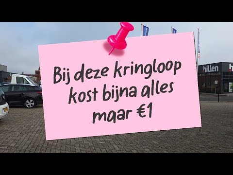 BIJNA ALLES €1?! 😱 | Euro Kringloop & Wawollie in Almelo | Kringloopshoppen