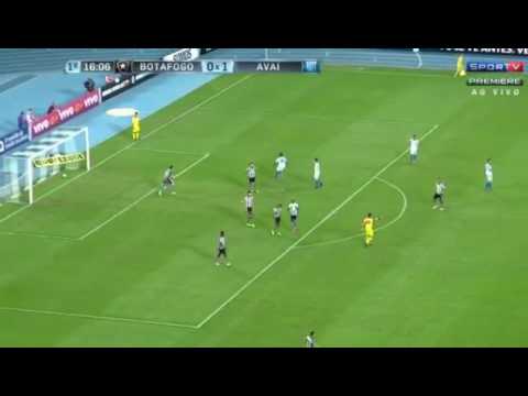 Segundo Gol de Joel - Botafogo 0 x 2 Avaí - Brasileirão 26/06/2017