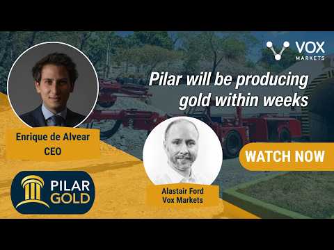 Pilar will be producing gold within weeks