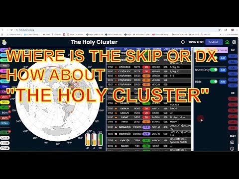Holy Cluster Where is DX or Skp DX Stations Spots