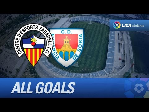 Todos los goles de CE Sabadell (0-3) CD Numancia - HD