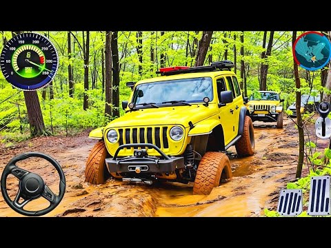 4x4 Offroad Mud Jeep Driving Simulator 3D- Drive SUV 4x4 jeep Offroad Game -Android GamePlay 2026