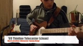 Video thumbnail for Seymour Duncan Antiquity II/Dimarzio Twang King by Alexandre Voinot