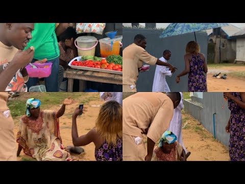 Holy Spirit directed the Young Prophet to save the life of this lady while it was raining heavily