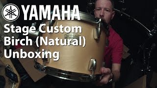 Video thumbnail for Yamaha Stage Custom Birch Drumset Unboxing & Soundcheck (1 of 2) by Redeye Percussion