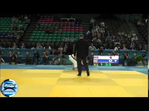 European Judo Championships Montpellier 2014 -48kg CSERNOVICZKI (HUN) - FIGUEROA (ESP)