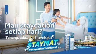 Download lagu Traveloka STAYMAT, #StaycationJadi Hemat Setiap Hari! mp3