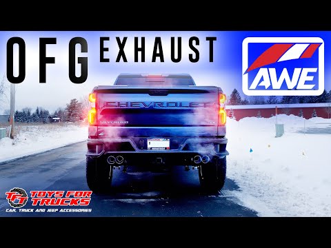 AWE 0FG Exhaust for the 6.2L Chevy Silverado and GMC Sierra - Also Available for 5.3L, ZR2, and AT4X