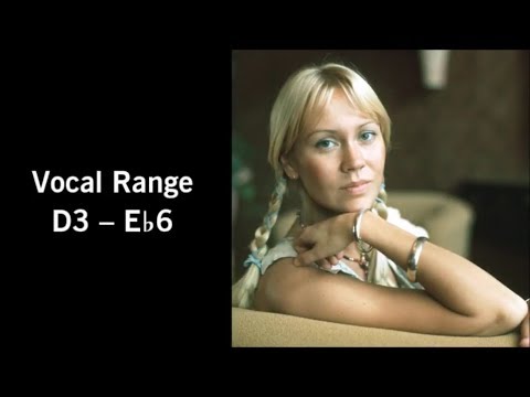 The Vocal Range of Agnetha Fältskog