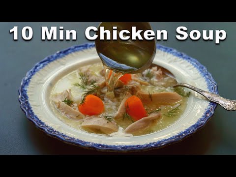 Instant Pot Chicken Soup (for when you are sick)