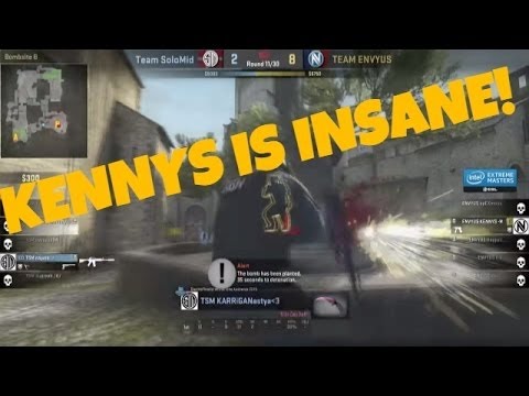 CS GO | kennyS AWP 1v2 clutch (CSGO Kennys Montage)