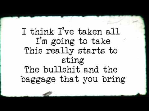 Default- Throw It All Away (Lyrics)