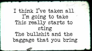 Default- Throw It All Away (Lyrics)