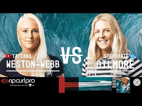 Tatiana Weston-Webb vs. Stephanie Gilmore - FINAL - Rip Curl Women's Pro Bells Beach 2018