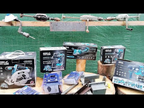 Smūginis gręžtuvas / suktuvas Dedra DED7042 18 V video