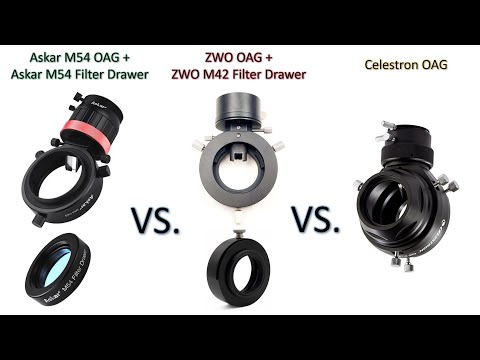 Askar M54 OAG + M54 Filter Drawer vs. ZWO OAG + M42 Filter Drawer vs. Celestron OAG