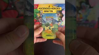 INSANE LUCK?!✨Opening the Ascended Heroes Mini Tin!#pokemon #anime #pokemontcg #trending #cards#fyp