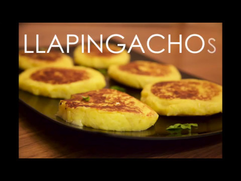 Llapingachos - Ecuadorian fried potato cakes