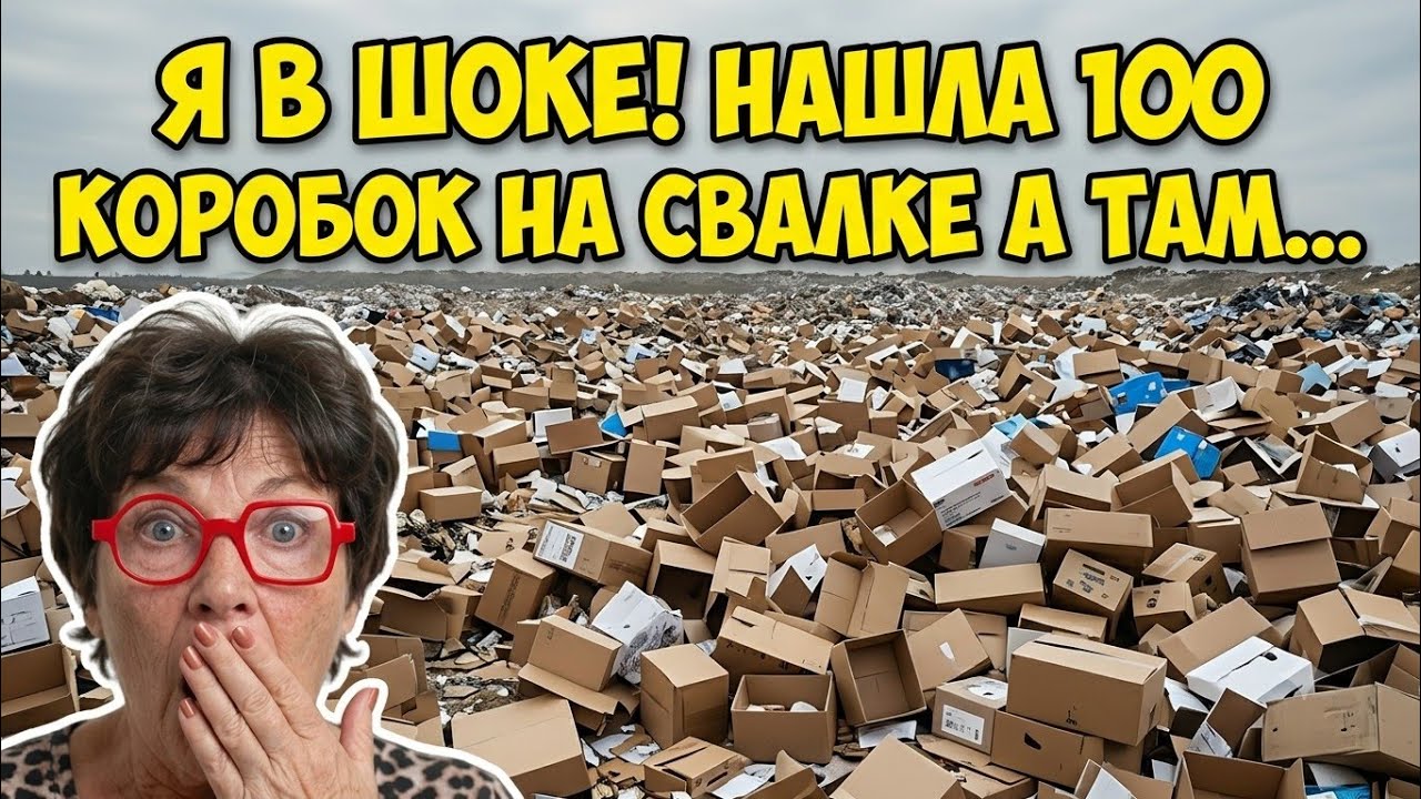Я ОбАлДеЛа ! Нашла 100 коробок на свалке ! А ТАААМ...Это надо видеть . Золотая  му?