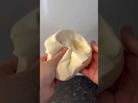 Baby Powder Cloud Dough #clouddough