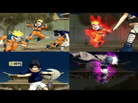 All Jutsus & Taunts-Naruto Ultimate Ninja 3 (Best Version)