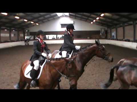 Stralende Les Petites Femmes 5e op het NK Carrousel 2017