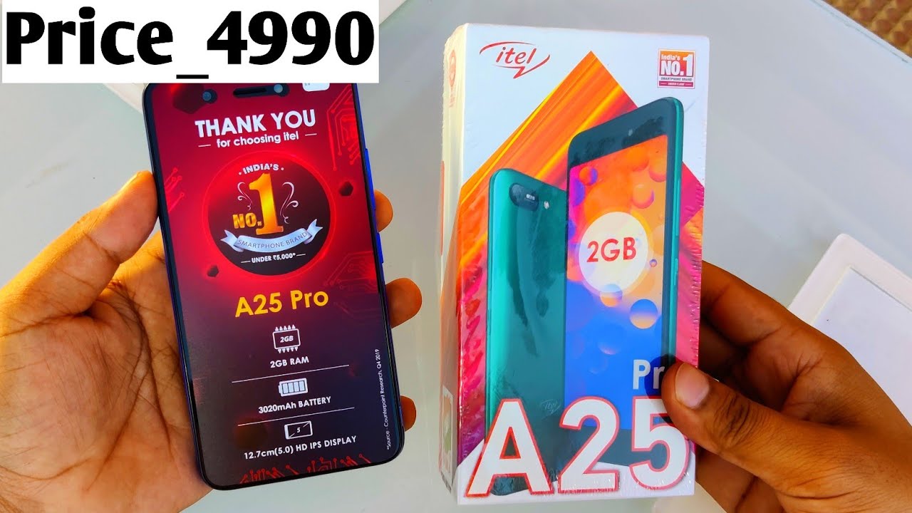 Itel A25PRO Unboxing , First look & Review !! Best Budget smartphone under 5000 