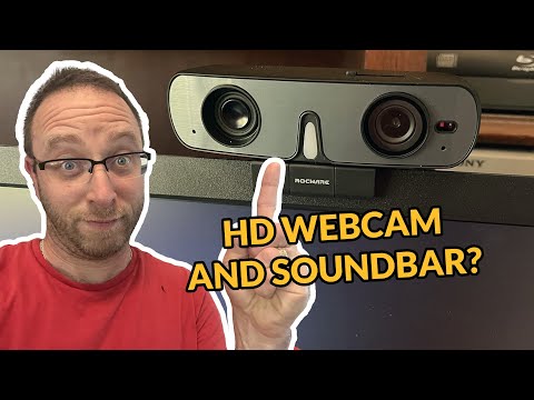 Rocware RC08 Mini Video Soundbar: Is It The Best Webcam Under $50?