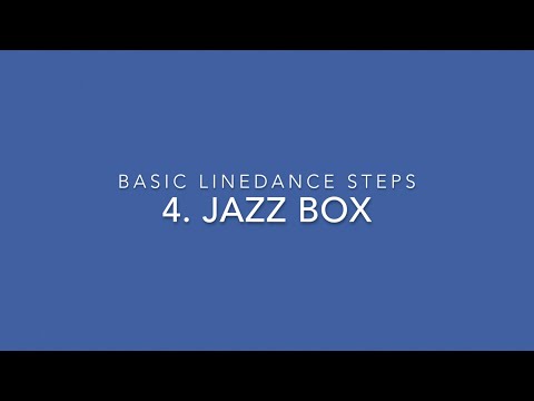 Basic Linedance steps - 4. Jazz box