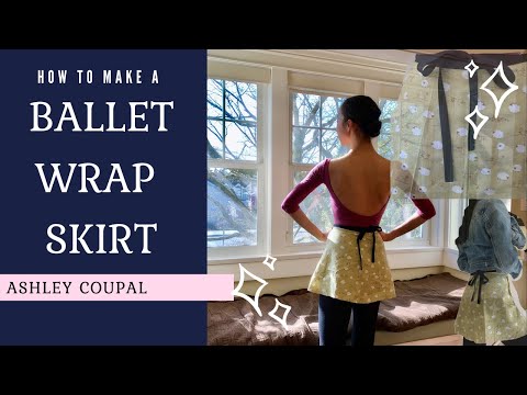 MAKE A BALLET WRAP SKIRT WITH ME! | Tutu Tips By Ashley Coupal