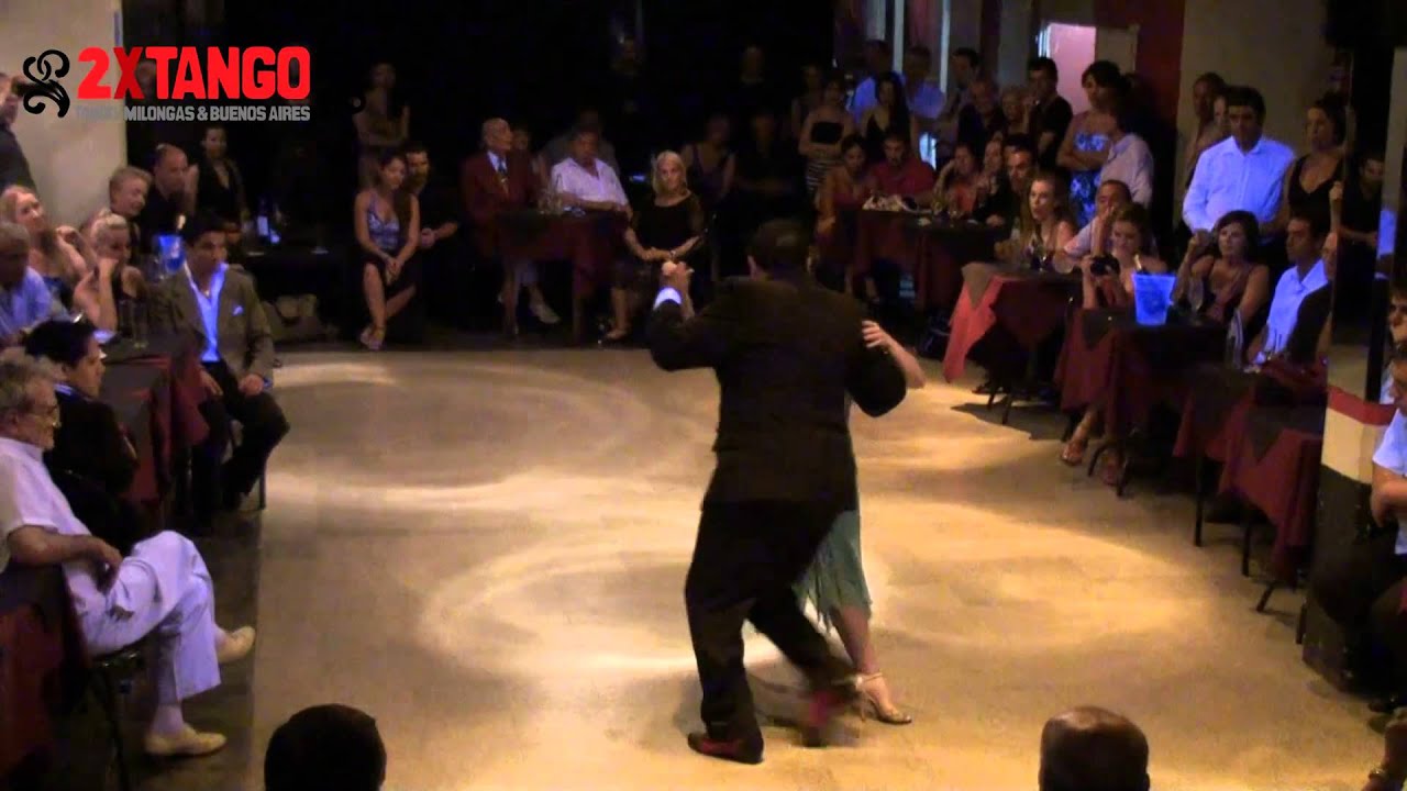 Pibe Avellaneda & Guillermina Quiroga Tango Don Pacifico en Porteño ene 2012