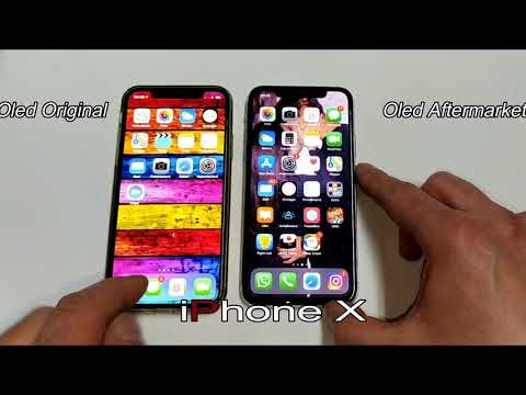 iPhone X Screen Original VS screen Aftermarket 130€ di differenza