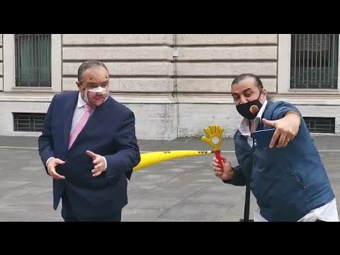 Il Saluto di Vespone Anti lockdown per gli Amici di Striscia la notizia col Salutatore