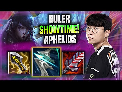 RULER SHOWTIME WITH APHELIOS IN KR SOLOQ! - GEN Ruler Plays Aphelios ADC vs Seraphine!