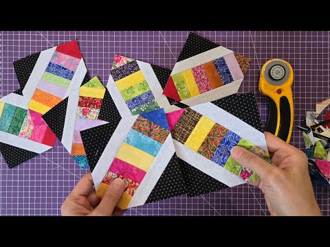 ✨️These Tiny Scrap Strips Make an Absolutely Beautiful Patchwork you should try ✨️