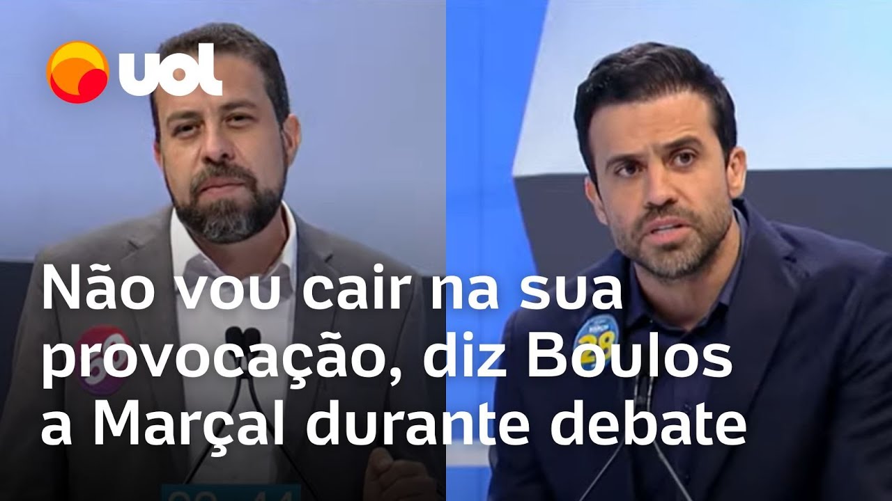Debate: Pablo Marçal ataca Boulos, que rebate: 'Vive de mentiras e depois toma cadeirada'