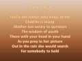 Bee Gees Fallen Angel (Lirycs) 